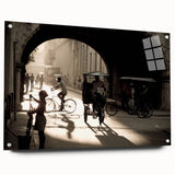 Contemporary City Wall Decor – Urban Scenery Photography Print