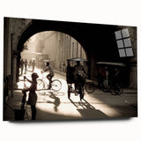 Contemporary City Wall Decor – Urban Scenery Photography Print