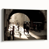 Contemporary City Wall Decor – Urban Scenery Photography Print