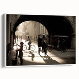 Contemporary City Wall Decor – Urban Scenery Photography Print