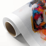 Colorful Abstract Figurative Wall Art – Expressive Guitarist Painting