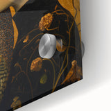 Elegant Abstract Figurative Wall Art – Golden Nature-Inspired Painting