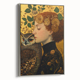 Elegant Abstract Figurative Wall Art – Golden Nature-Inspired Painting