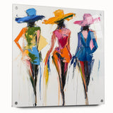 Colorful Abstract Figurative Wall Art – Vibrant Fashion-Inspired Design