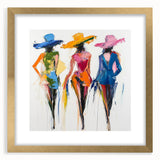 Colorful Abstract Figurative Wall Art – Vibrant Fashion-Inspired Design