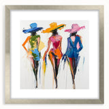 Colorful Abstract Figurative Wall Art – Vibrant Fashion-Inspired Design