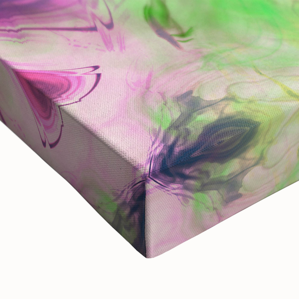 Bold Abstract Wall Art Collection – Vivid Neon Swirl Explosion