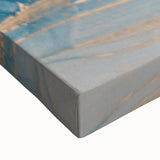 Elegant Abstract Art Designs – Royal Blue & Gold Wall Art