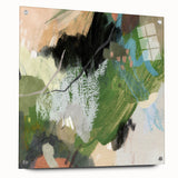 Earthen Harmony Abstracts - Expressive Abstract Art with Earth Tones