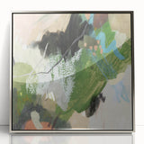 Earthen Harmony Abstracts - Expressive Abstract Art with Earth Tones