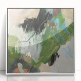 Earthen Harmony Abstracts - Expressive Abstract Art with Earth Tones