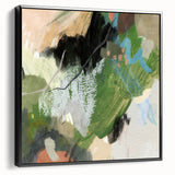 Earthen Harmony Abstracts - Expressive Abstract Art with Earth Tones