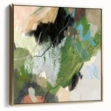 Earthen Harmony Abstracts - Expressive Abstract Art with Earth Tones