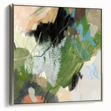 Earthen Harmony Abstracts - Expressive Abstract Art with Earth Tones