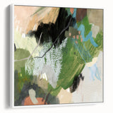 Earthen Harmony Abstracts - Expressive Abstract Art with Earth Tones