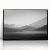 Misty Mountain Layers - Fine Art Photography Canvas Prints