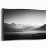 Misty Mountain Layers - Fine Art Photography Canvas Prints