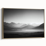 Misty Mountain Layers - Fine Art Photography Canvas Prints