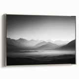 Misty Mountain Layers - Fine Art Photography Canvas Prints
