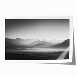 Misty Mountain Layers - Fine Art Photography Canvas Prints