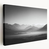 Misty Mountain Layers - Fine Art Photography Canvas Prints