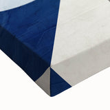 Abstract Art for Sale – Geometric Contemporary Blue & Gray Print