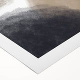 Modern Abstract Canvas Prints - Earthy Neutrals with Bold Flow