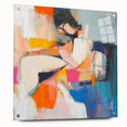 Colorful Abstract Figurative Wall Art – Modern Expressive Painting