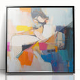 Colorful Abstract Figurative Wall Art – Modern Expressive Painting