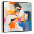 Colorful Abstract Figurative Wall Art – Modern Expressive Painting