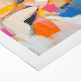 Colorful Abstract Figurative Wall Art – Modern Expressive Painting