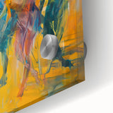 Contemporary Figurative Canvas Art – Expressive Dance Movement