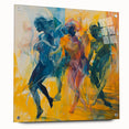 Contemporary Figurative Canvas Art – Expressive Dance Movement