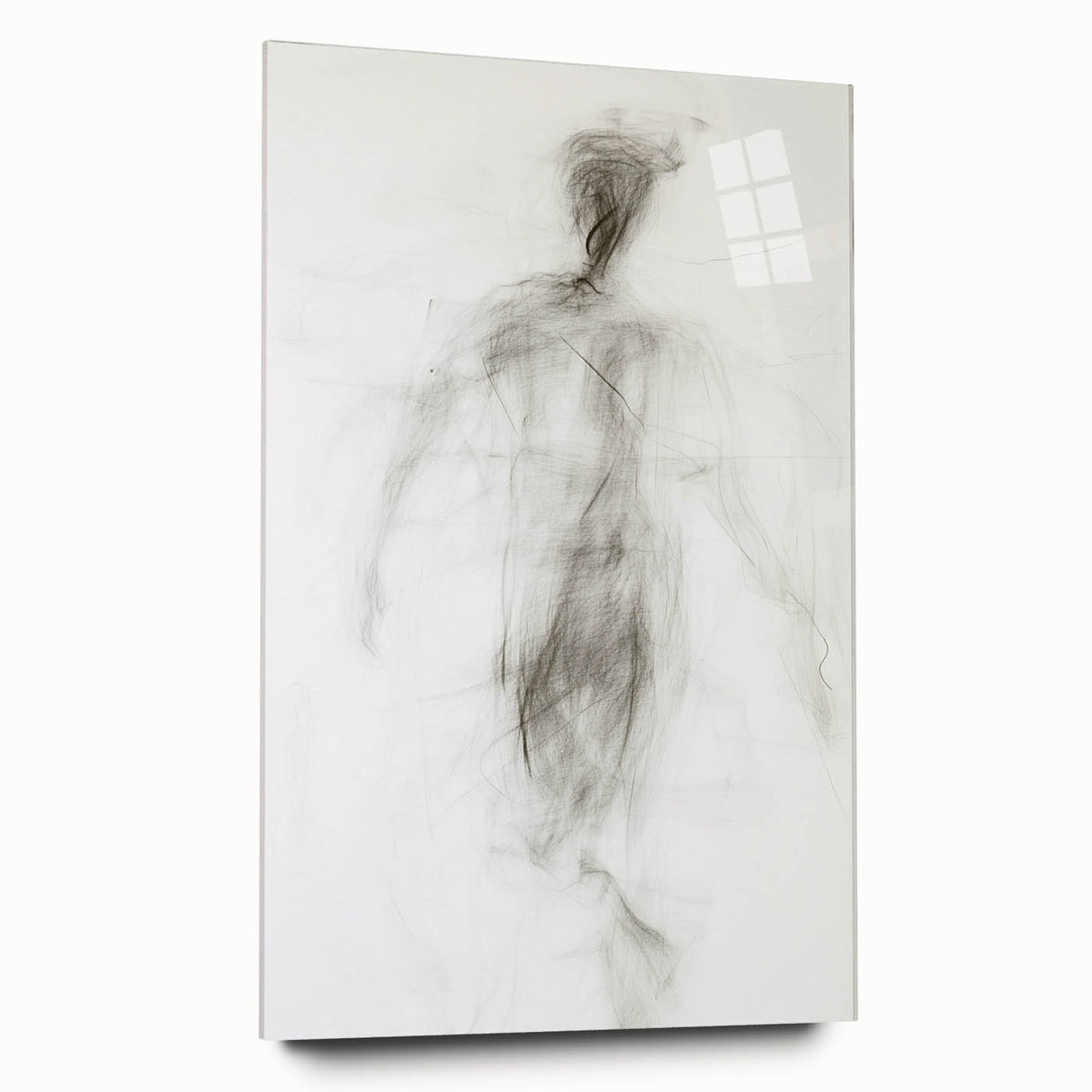 Minimalist Figurative Wall Decor – Abstract Human Form Sketch