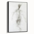 Minimalist Figurative Wall Decor – Abstract Human Form Sketch