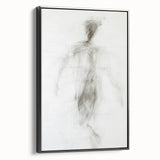 Minimalist Figurative Wall Decor – Abstract Human Form Sketch