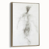 Minimalist Figurative Wall Decor – Abstract Human Form Sketch