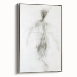 Minimalist Figurative Wall Decor – Abstract Human Form Sketch