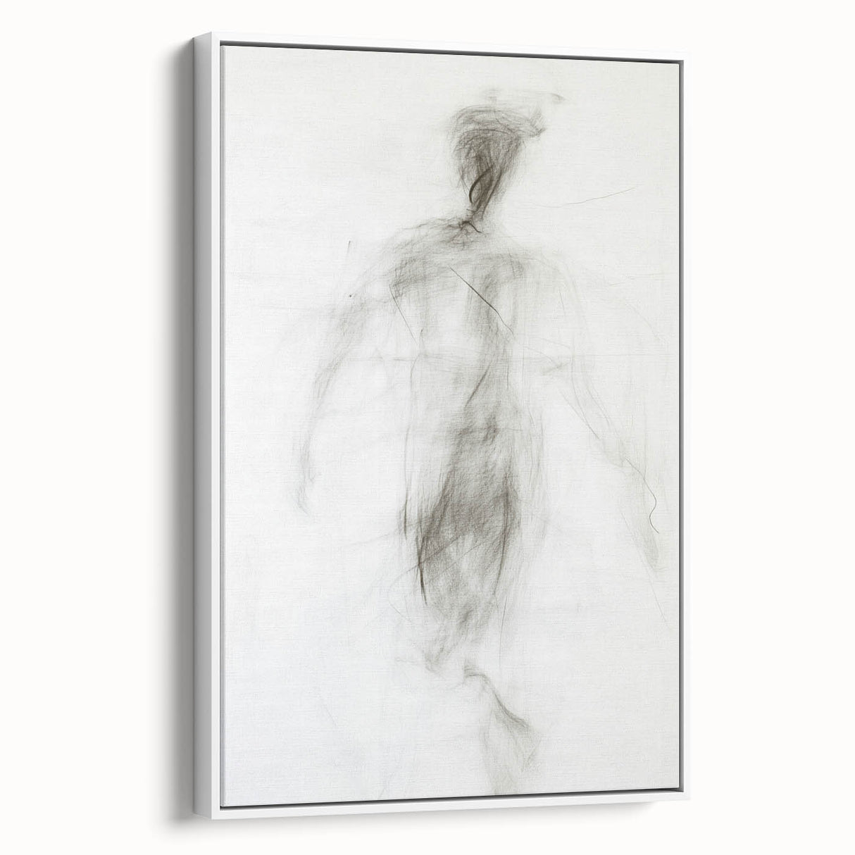 Minimalist Figurative Wall Decor – Abstract Human Form Sketch