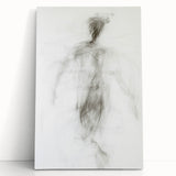 Minimalist Figurative Wall Decor – Abstract Human Form Sketch