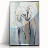 Figurative Abstract Art Prints – Elegant Animal-Inspired Wall Decor