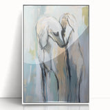 Figurative Abstract Art Prints – Elegant Animal-Inspired Wall Decor