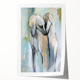 Figurative Abstract Art Prints – Elegant Animal-Inspired Wall Decor
