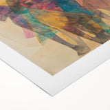 Colorful Abstract Figurative Paintings – Geometric Human Form Art