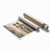 Modern Abstract Figure Paintings – Textured Human Form Wall Art