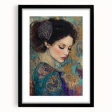 Elegant Figurative Wall Decor – Contemporary Abstract Portrait Art