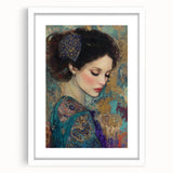 Elegant Figurative Wall Decor – Contemporary Abstract Portrait Art