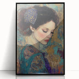 Elegant Figurative Wall Decor – Contemporary Abstract Portrait Art