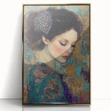 Elegant Figurative Wall Decor – Contemporary Abstract Portrait Art
