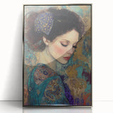 Elegant Figurative Wall Decor – Contemporary Abstract Portrait Art